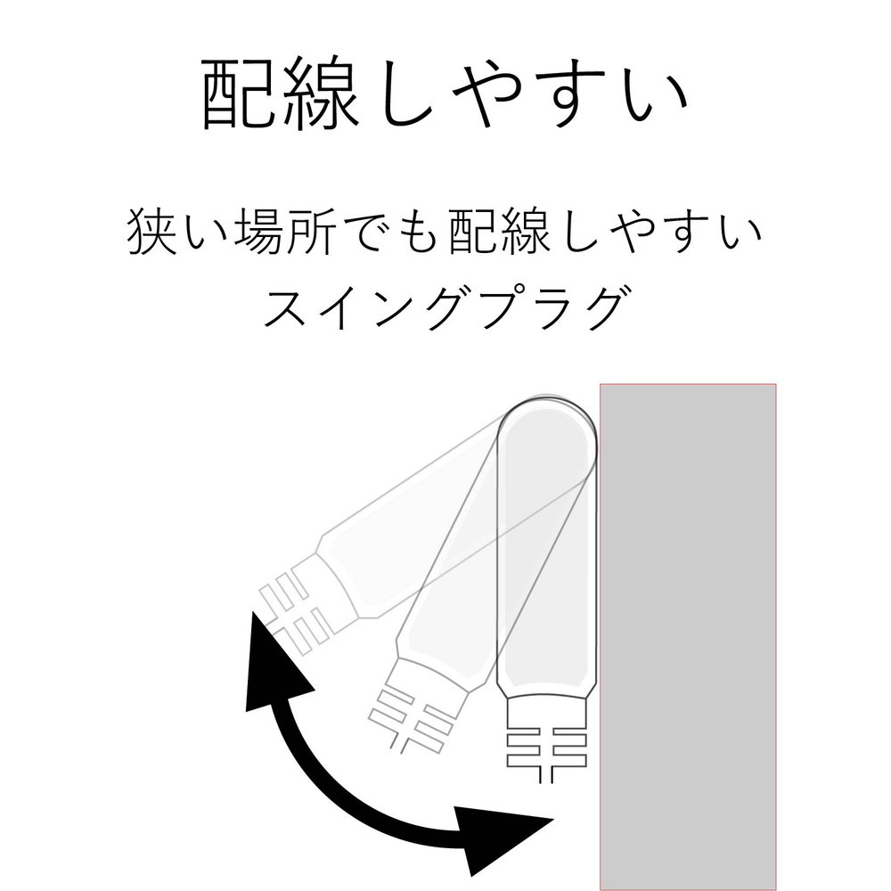 抜け止めマグネット雷タップ T-Y3A-3720WH｜宇佐美鉱油の総合通販