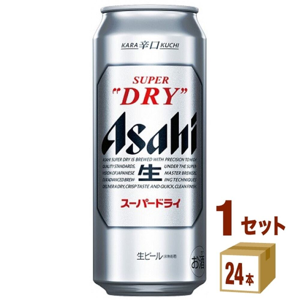 アサヒ スーパードライ 500ml×6本入 4パック(1ケース／計24本)｜宇佐美鉱油のギフトサイト「うさマートギフト」