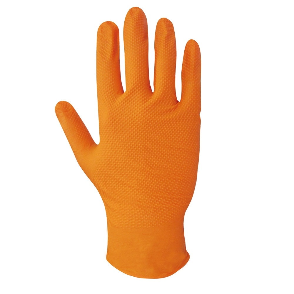 ミタニ エンジニアグローブ 50枚入 オレンジ LL 184997｜うさマート