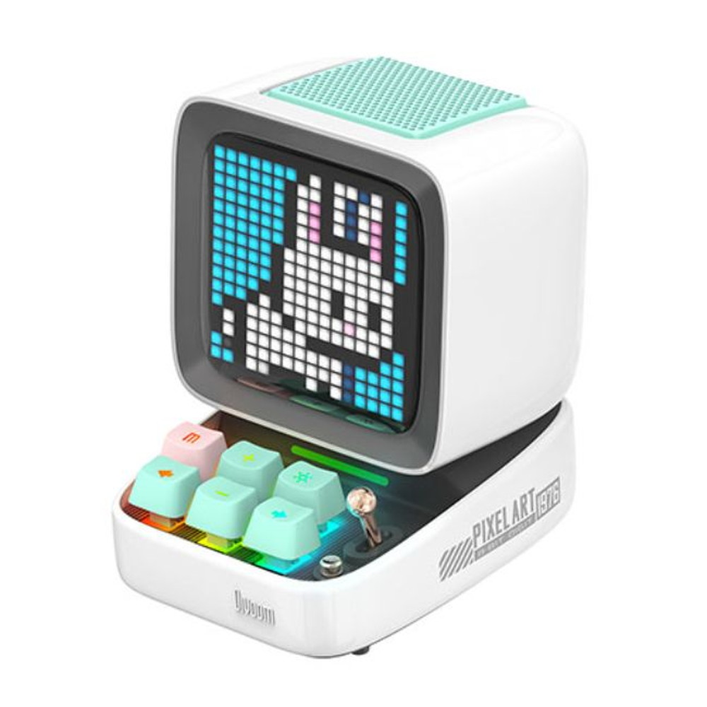 FOX Divoom Ditoo Pro レトロ ピクセル アート Bluetooth スピーカー