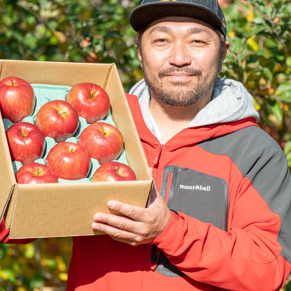 RED APPLE 【青森直送 12月上旬より順次発送】王林 約2.5kg｜うさ