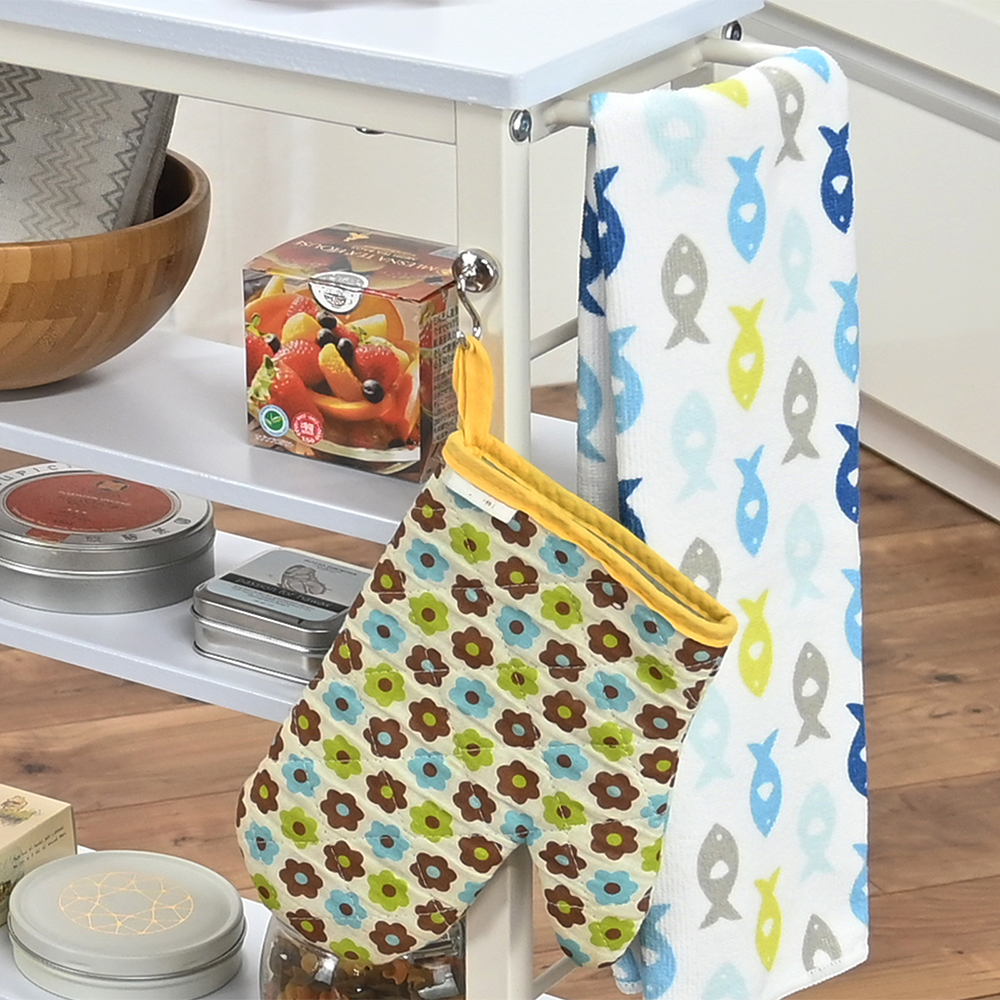 フクダクラフト スリム収納ワゴン KW-2085 WH ホワイト｜うさマート