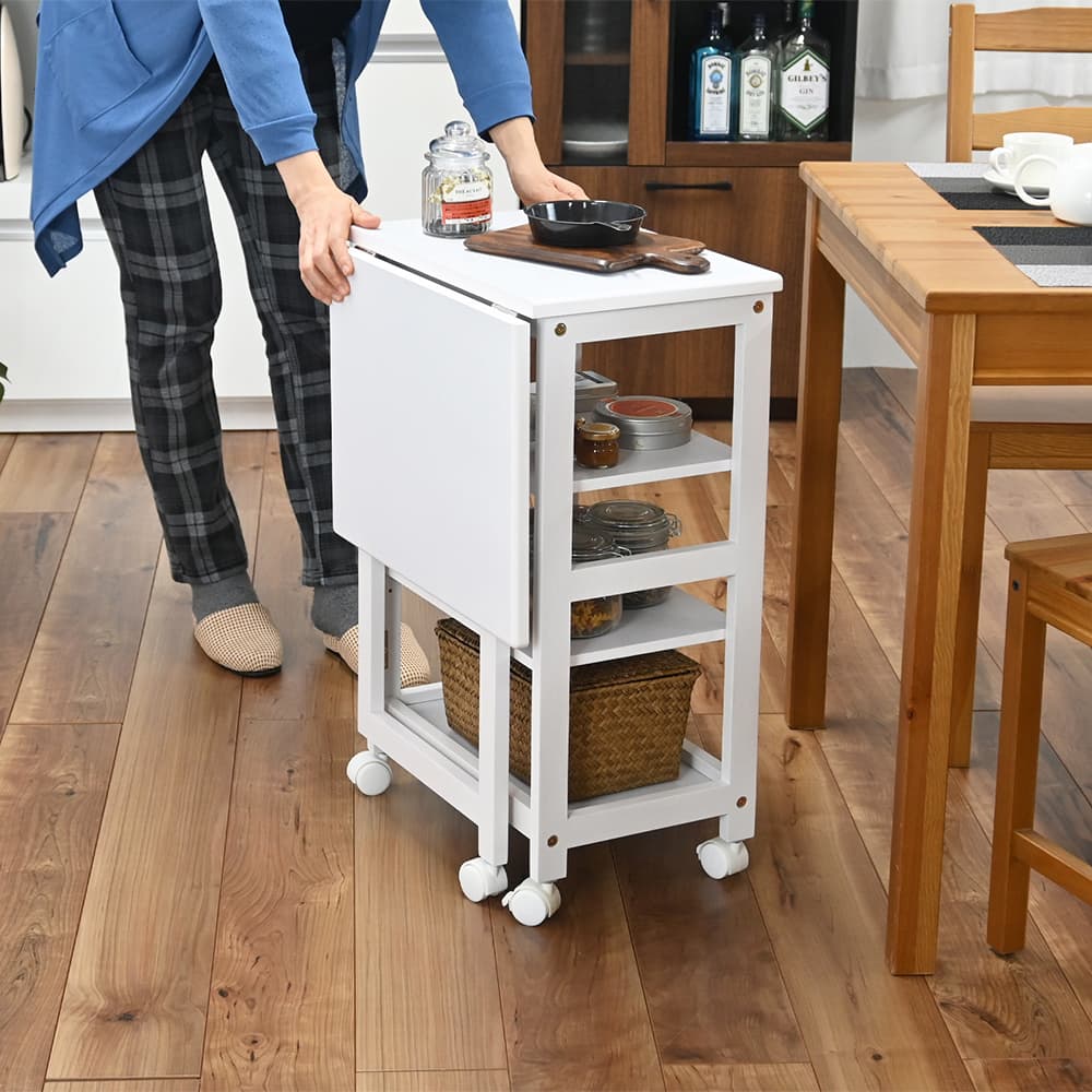 フクダクラフト 片バタワゴン ホワイト KW-6570 WH｜うさマート