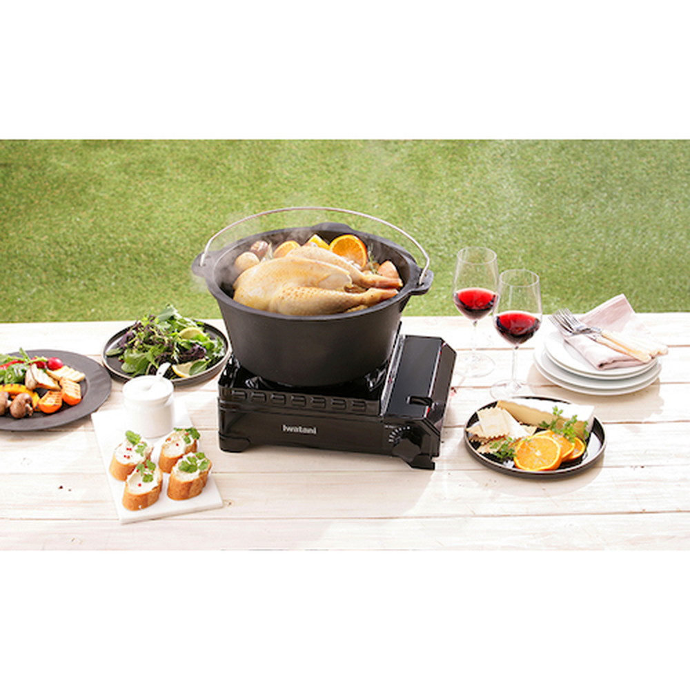 岩谷産業 カセットフー タフまる ブラック CB-ODX-1｜うさマート