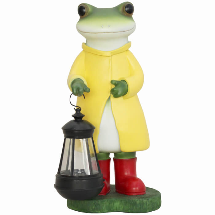 ソーラーライト かえる L-702｜うさマートジャパンサービス株式会社の