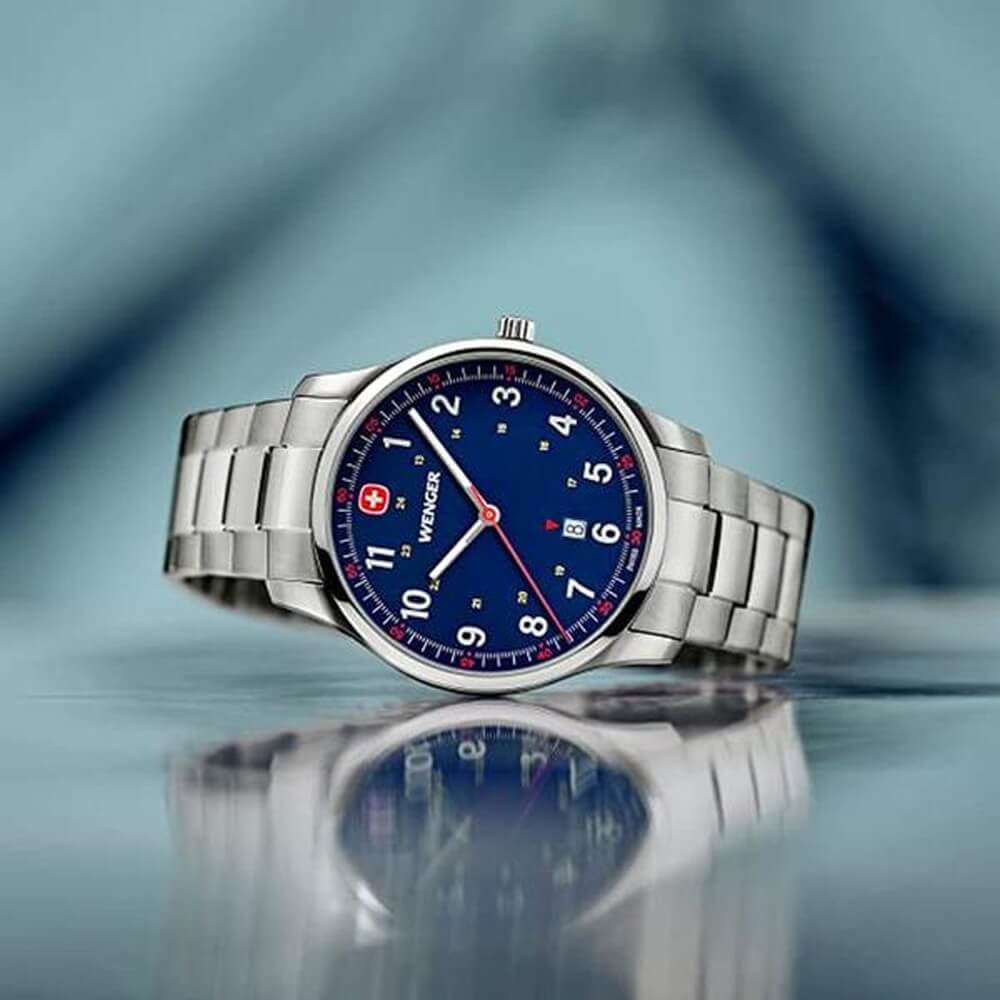 Wenger CITY SPORT SS bracelet Blue 01.1441.134｜うさマートジャパン