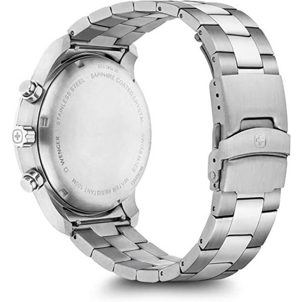 Wenger ATTITUDE CHRONO SS bracelet Black 01.1543.120｜うさマート 