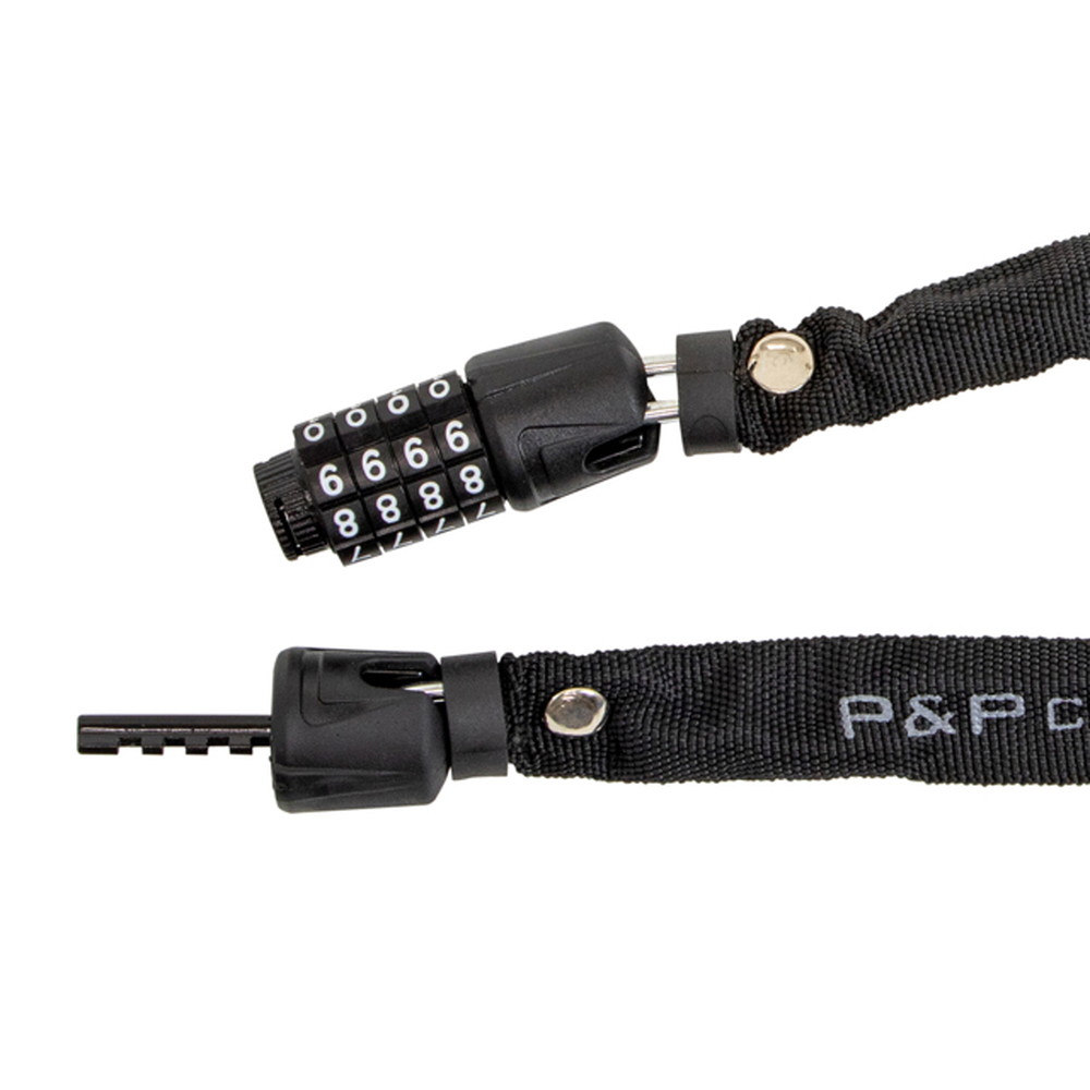 ホダカ P&P COMPONENTS PORTABLE CHAIN LOCK 400 ブラック｜うさ