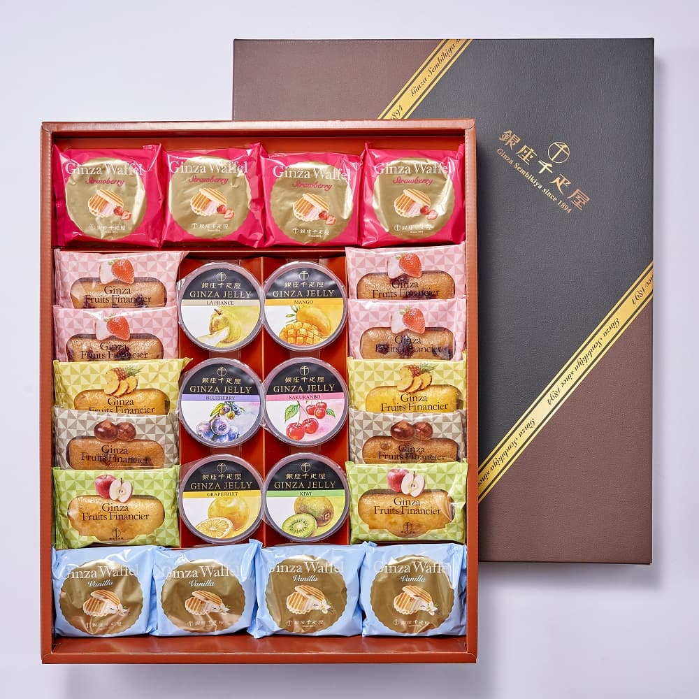 銀座千疋屋 銀座バラエティセット 3種24個入｜うさマートジャパン