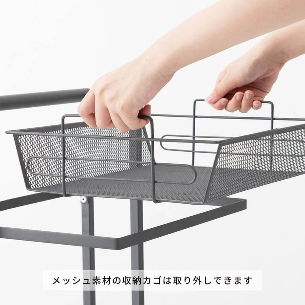 永井興産 マルチワゴン ROBUST NK-380 グレー｜うさマートジャパン