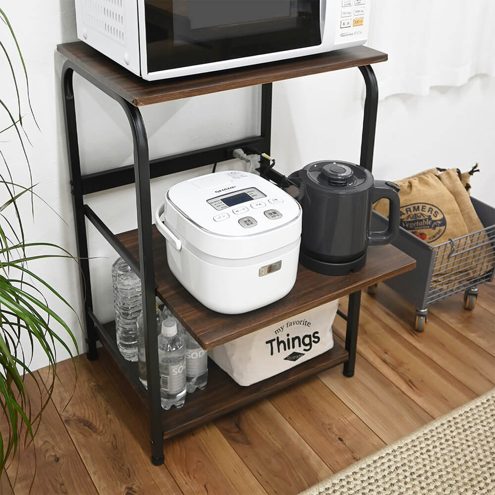 レンジラック ロータイプ KR-83 BK W｜うさマートジャパンサービス株式