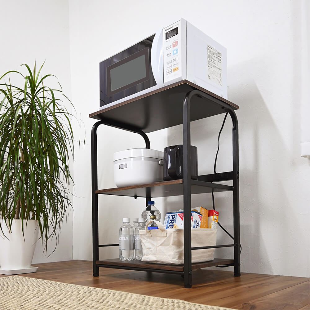 レンジラック ロータイプ KR-83 BK W｜うさマートジャパンサービス株式