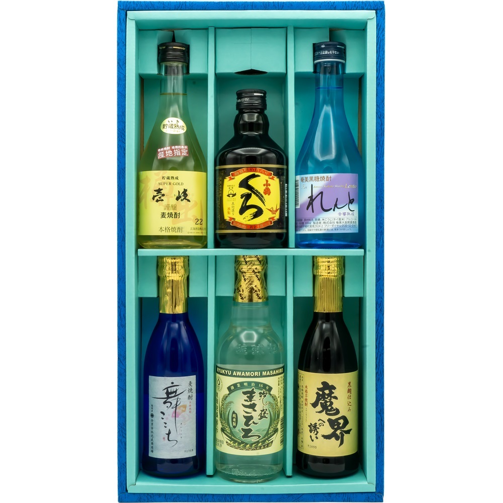 本格焼酎 蔵巡り 6種6本セット｜宇佐美鉱油のギフトサイト「うさマートギフト」