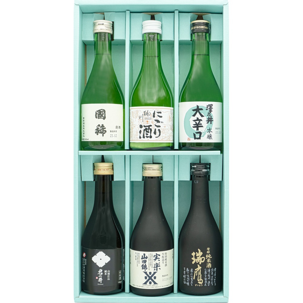 全国酒蔵巡り～地酒飲み比べギフト 6本セット(産直)｜宇佐美鉱油