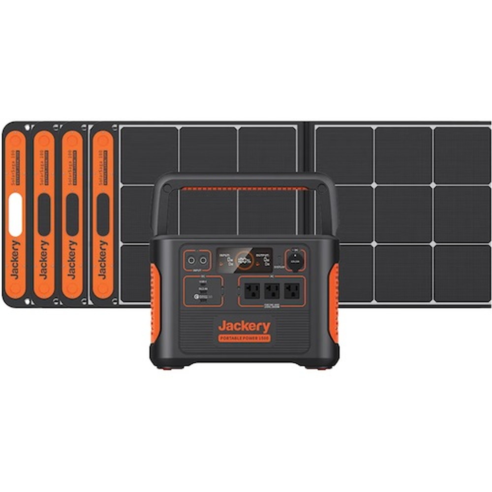 Jackery Japan Solar Generator 1500 ポータブル電源 ソーラーパネル4枚セット SG-1500 -4｜宇佐美鉱油の総合通販サイトうさマート