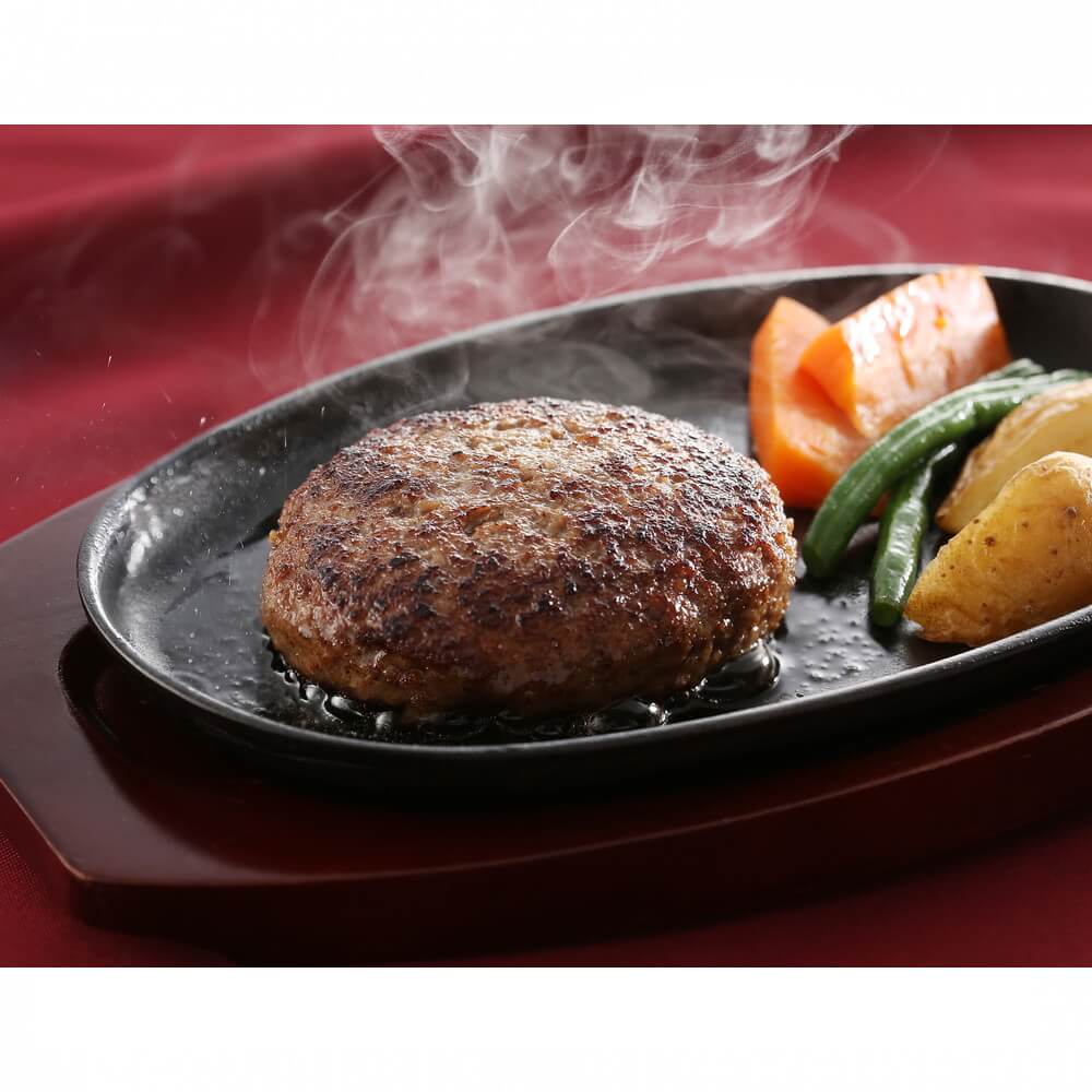 大阪 夢一喜 国産牛・豚肉使用 焼ハンバーグ 10個入 ソース付 HB-10