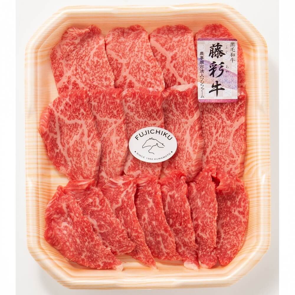半額満載!スーパーSALE グランドセール! 熊本 フジチク 藤彩牛モモ 焼肉用 300g|うさマートジャパン 牛肉