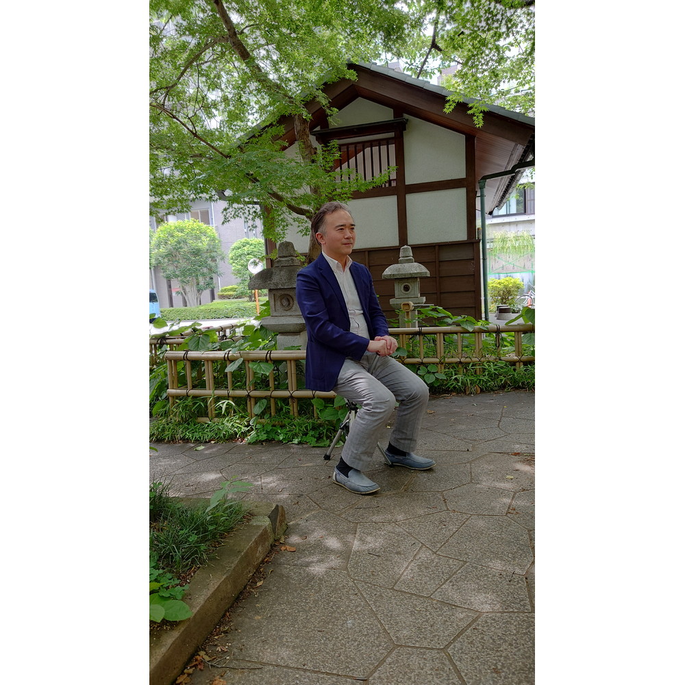 フェニックス商事 ワンタッチらくらくステッキチェア｜うさマート