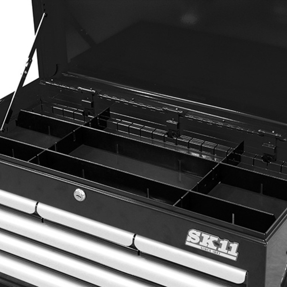 藤原産業 SK11 チェスト(4段6引出し) SRC-4060BK｜うさマートジャパン 