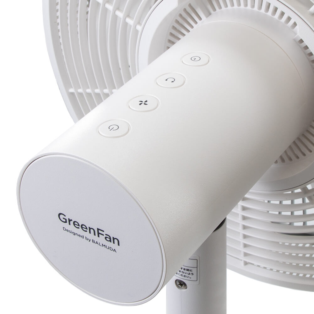 バルミューダ The GreenFan ホワイト×グレー EGF-1800-WG｜うさマート