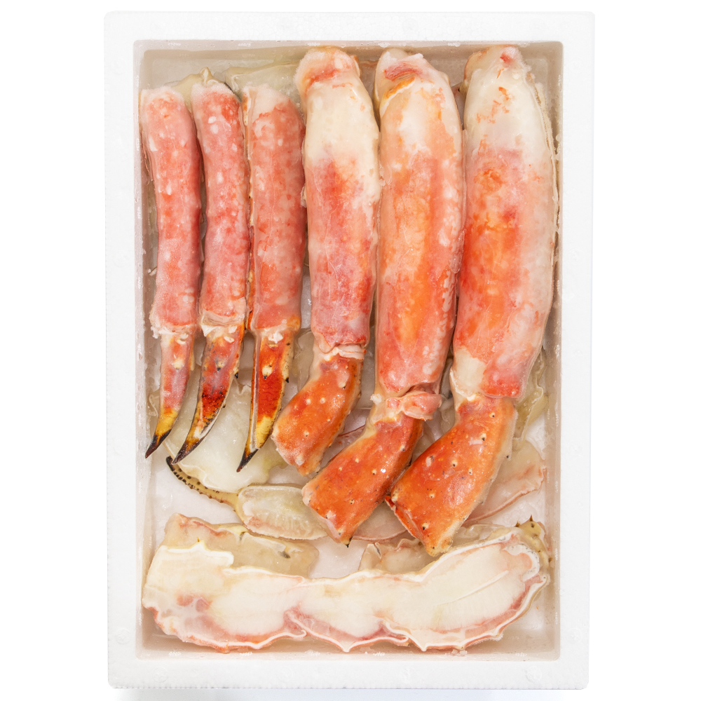 生食可】ボイルタラバハーフポーション 約1.5kg 発泡入｜うさマート