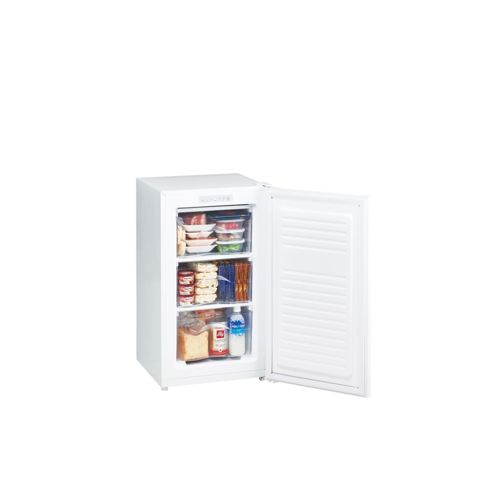 配送のみ/設置取付無し】ハイアール 冷凍庫 60L 前開き ホワイト JF