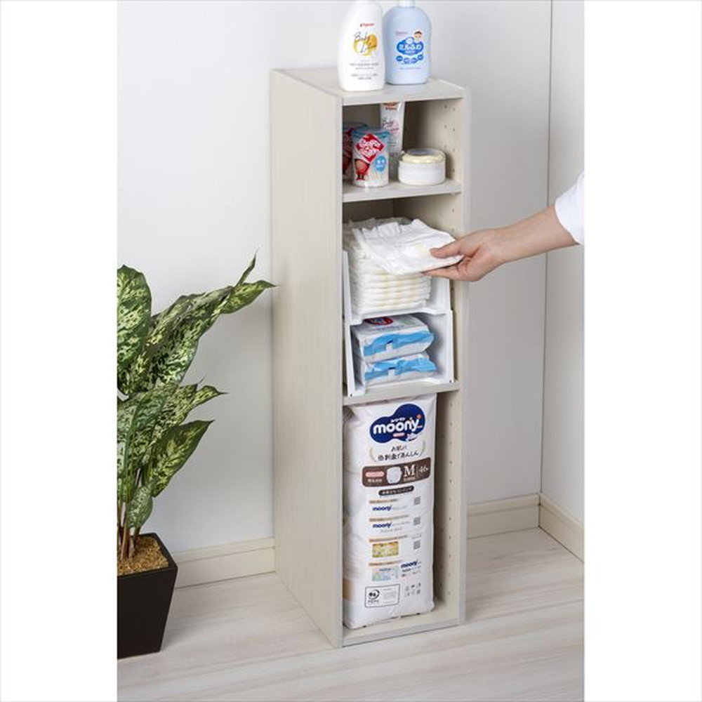 イノマタ化学 積み重ねマルチラック 01 ホワイト #3910｜うさ