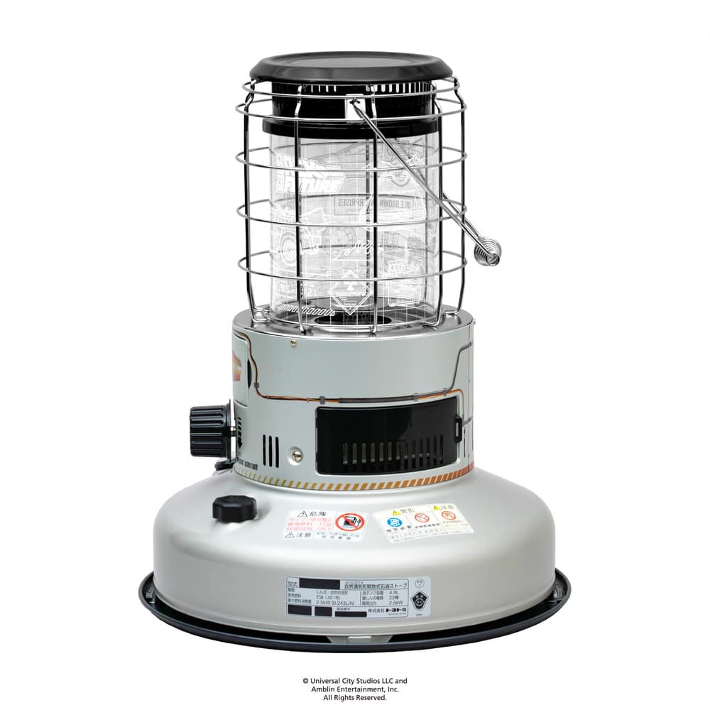 トヨトミ 対流形ストーブ TOYOTOMI×BACK TO THE FUTURE RR-25BTTF(S