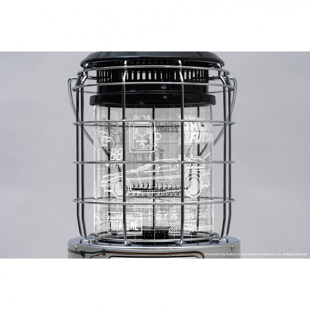 トヨトミ 対流形ストーブ TOYOTOMI×BACK TO THE FUTURE RR-25BTTF(S