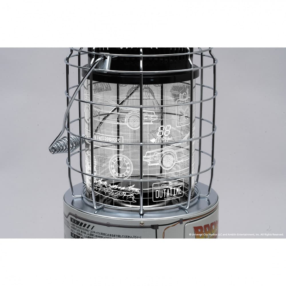 トヨトミ 対流形ストーブ TOYOTOMI×BACK TO THE FUTURE RR-25BTTF(S