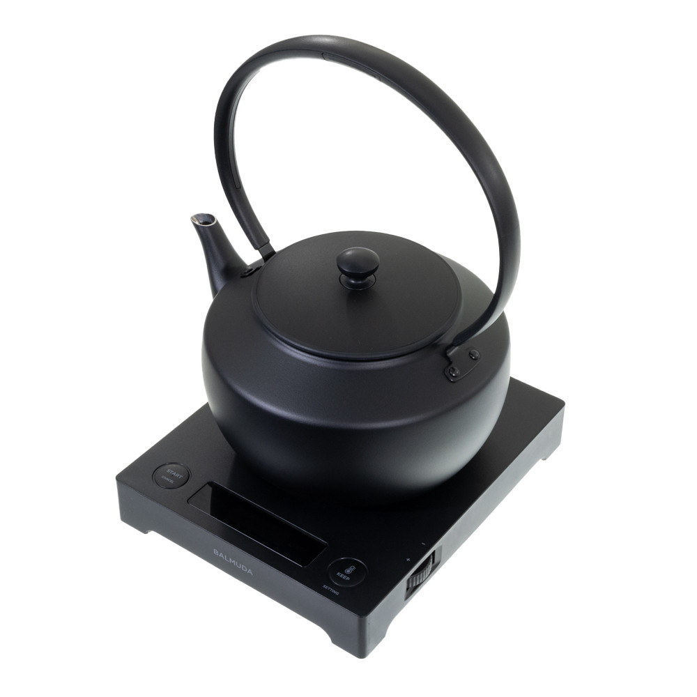 BALMUDA MoonKettle ブラック 電子ケトル バルミューダ、やかんのよう