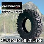 ACCELERA BADAK X-TREME 31×10.50-15 LT 110N｜うさマートジャパン