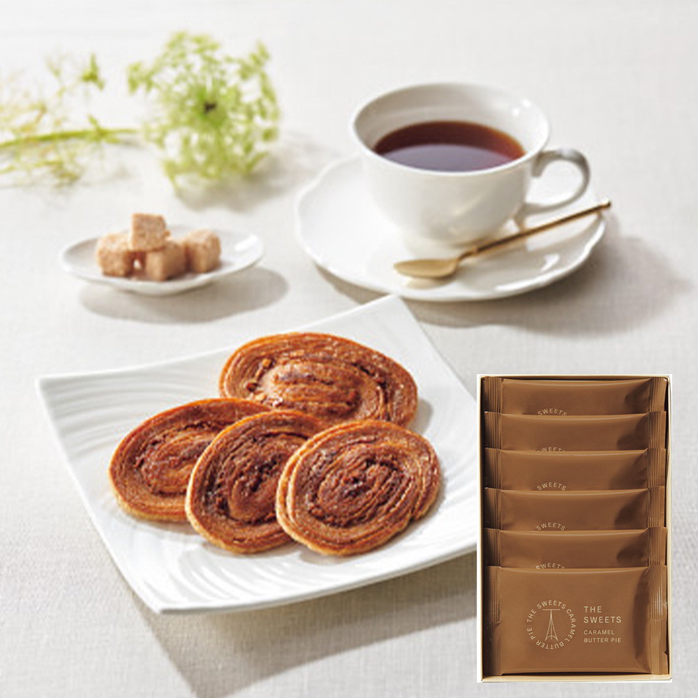 SpaVita◆サッキー◆ ザ・スウィーツ キャラメルバターパイ 6枚入｜うさマート