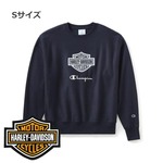 コラボ【Harley Davidson×Champion】日常に☆スウェットシャツ Champion(R) x Harley-Davidson ファナティック・クルーネック