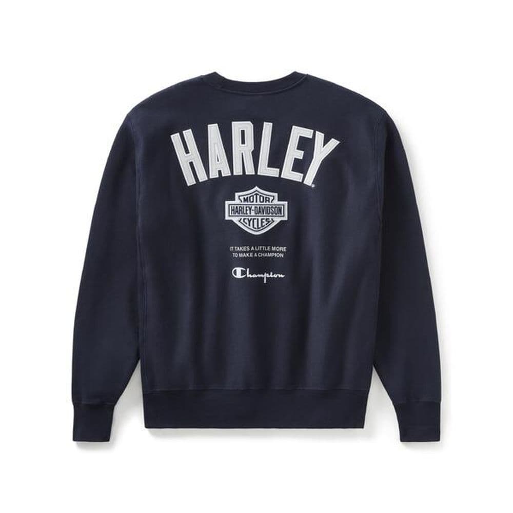 Harley-Davidson フルジップ スウェット ネイビー 9000000720695-03.jpg?1741069541