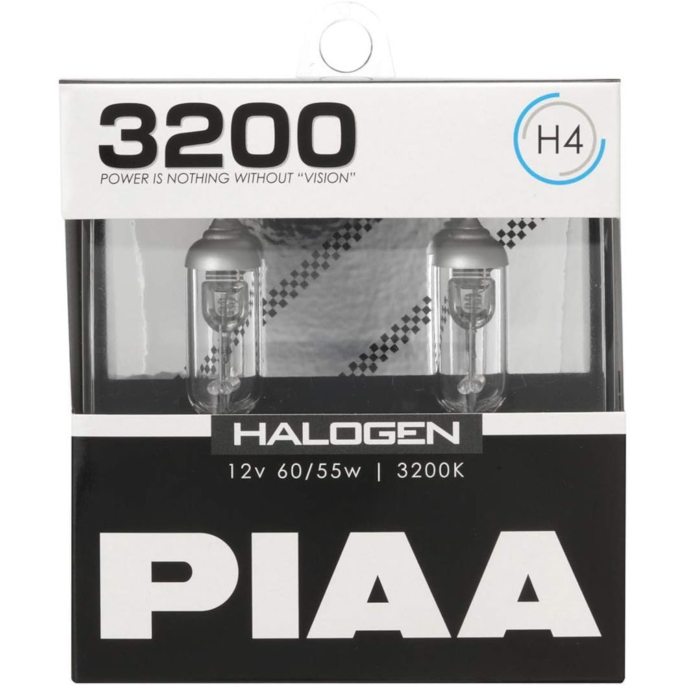 PIAA ヘッドライト・フォグランプ用 ハロゲン H4 2個入 3200K HS604