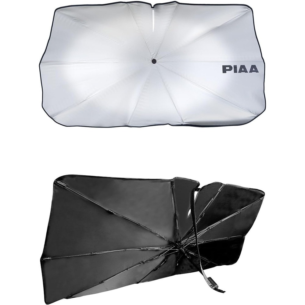 PIAA Car Sunshade Umbrella ブラック 折りたたみ傘タイプ 1個入 XL PIAA Car Sunshade Umbrella ブラック 折りたたみ傘タイプ 1個入 XL