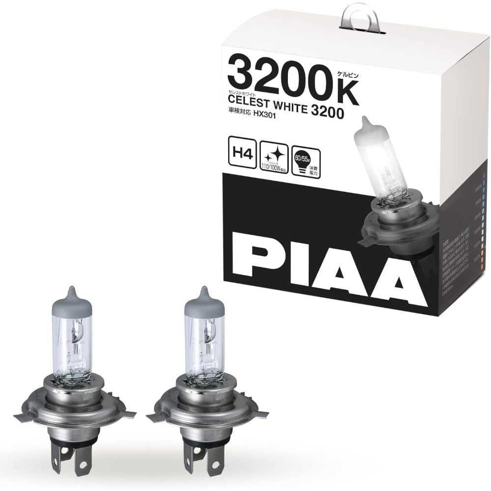 PIAA 40 ハロゲンランプシステム PIAA PIAA(ピア) ヘッドランプ/フォグランプ用 ハロゲンバルブ 3200K