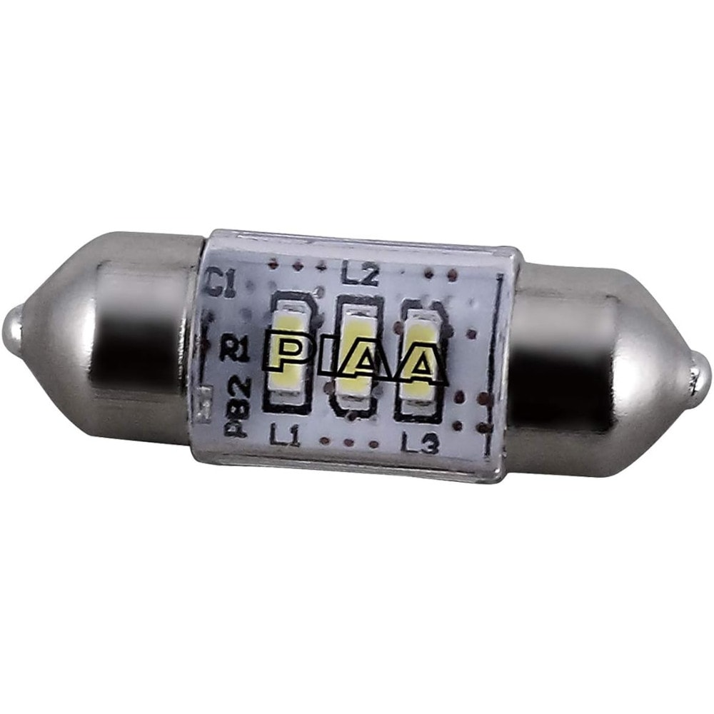 PIAA ルームランプ/ラゲッジランプ用 LEDバルブ 4個セット LEDルームランプ PIAA T10/T16/T20(LED) 【通販モノタロウ】