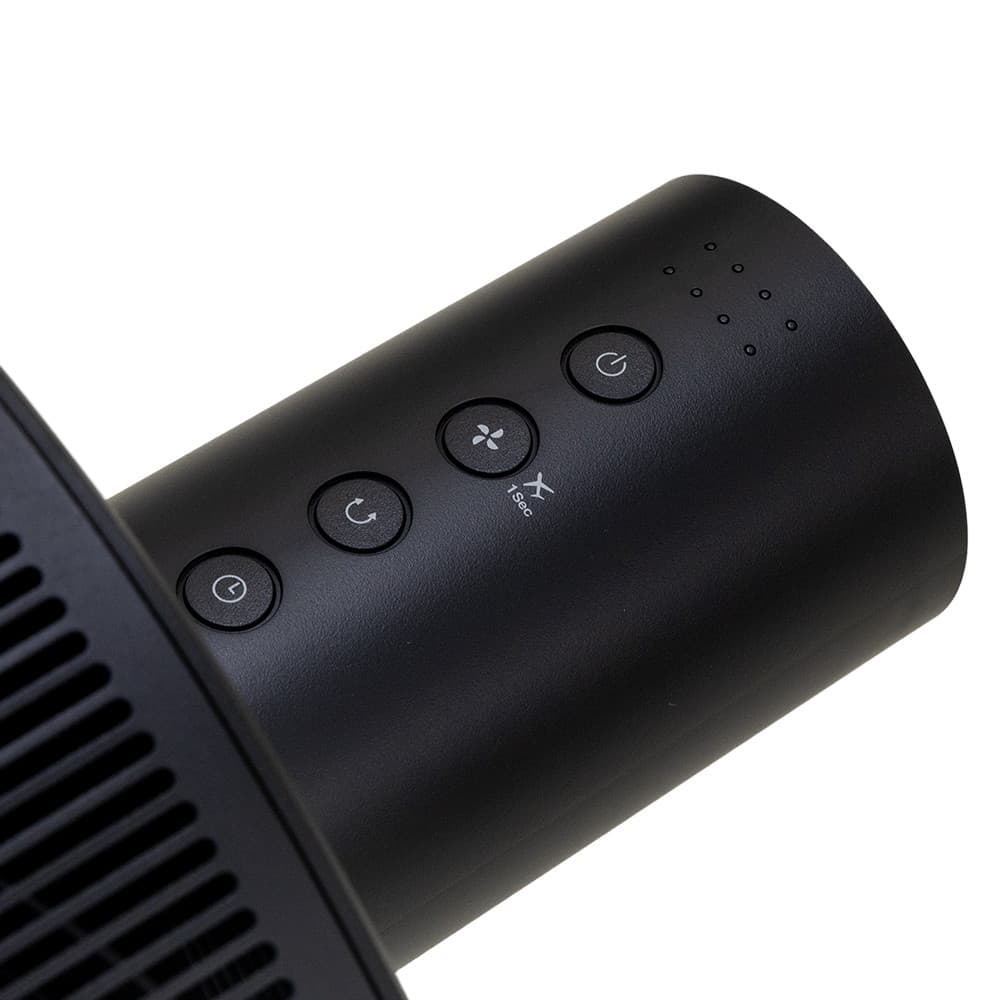 BALMUDA GreenFan Studio DCモーター扇風機 ブラック AGR01JP-BK