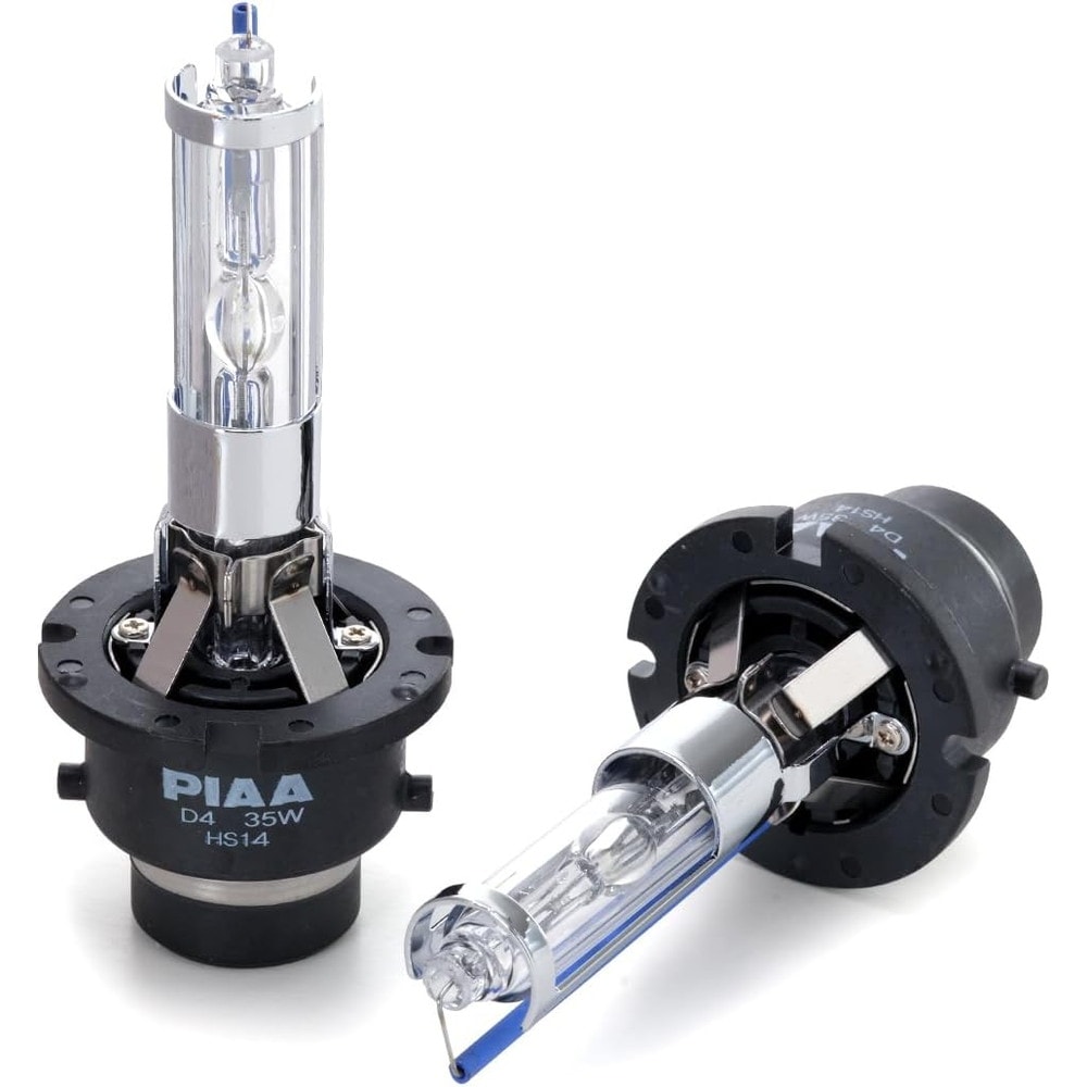 PIAA ヘッドライト用 HIDバルブ 2個入 6600K D4R/D4S共用 HL664｜うさ