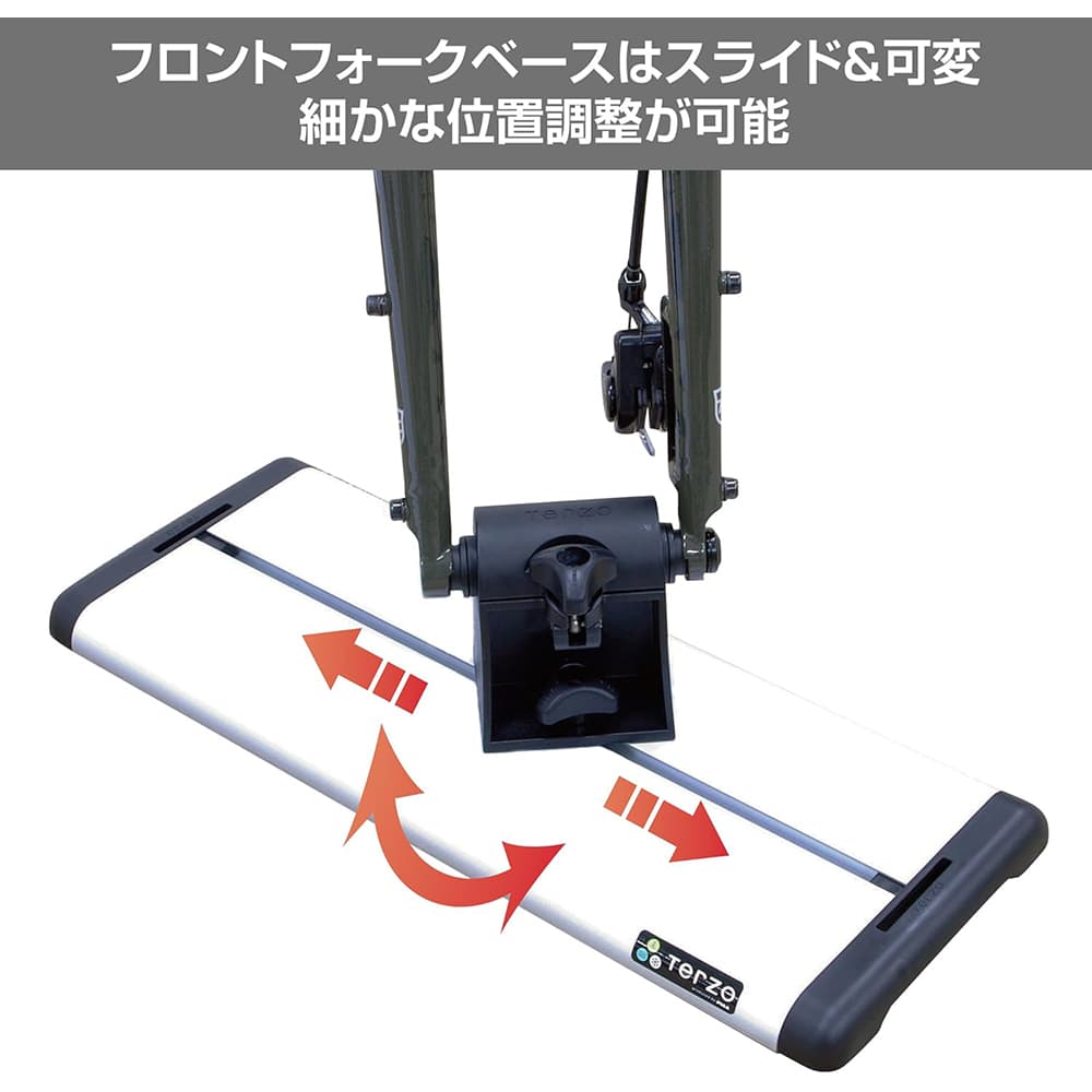 PIAA Terzo サイクルキャリア 1台積み(車内積載用) EZ LOCK シルバー