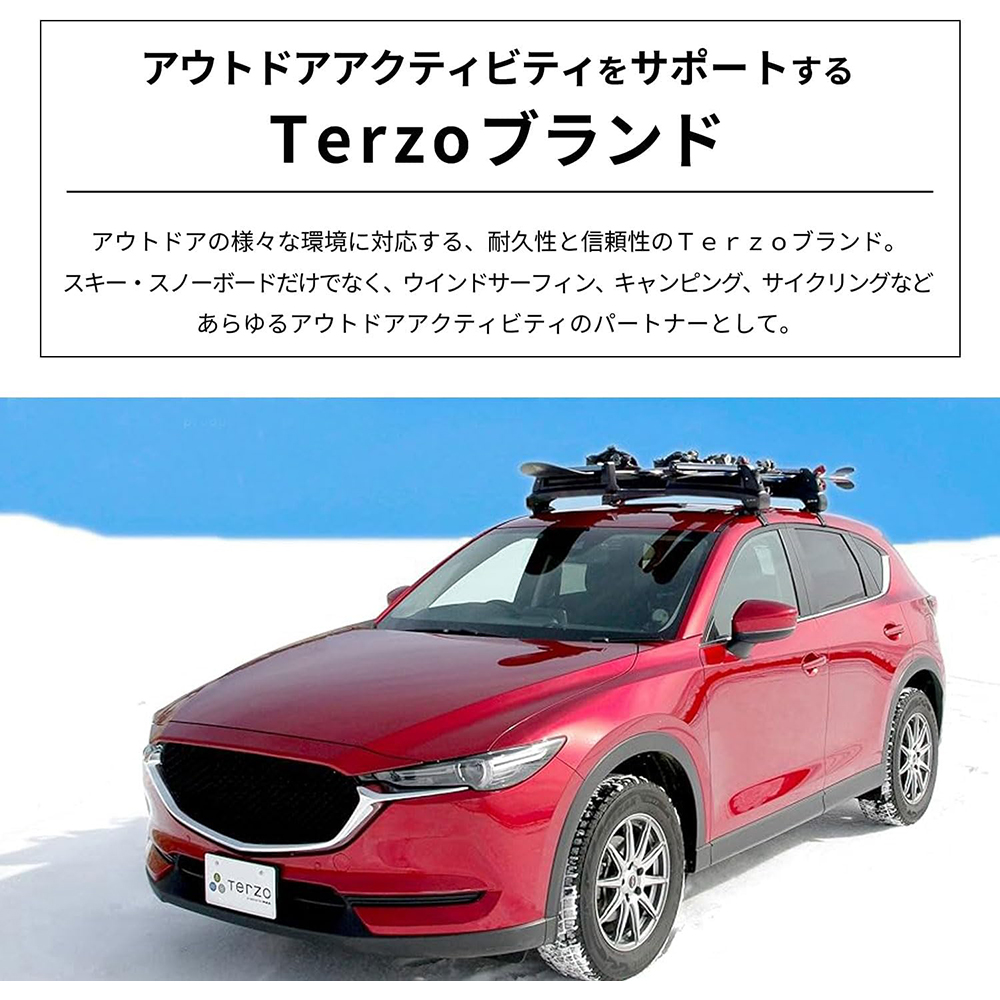 PIAA Terzo(テルッツォ) スキー・スノーボードキャリア TULIPA-G4 両側