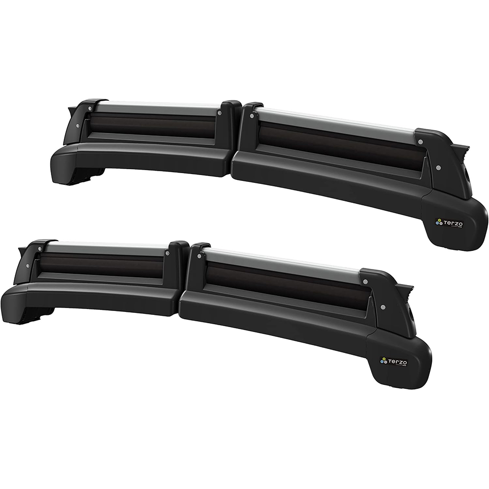 TERZO スキー・スノーボード キャリア GULL WINGタイプ 鍵付美品 PIAA Terzo(テルッツォ) スキー・スノーボードキャリア TULIPA-G4 両側