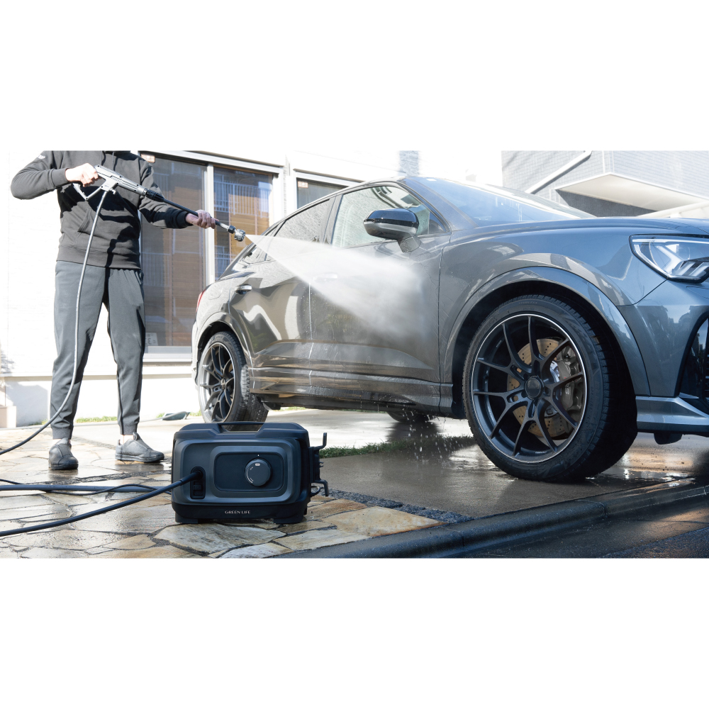 グリーンライフ 洗車高圧洗浄機 G-WASH Plus KSS-GWP7｜うさマート