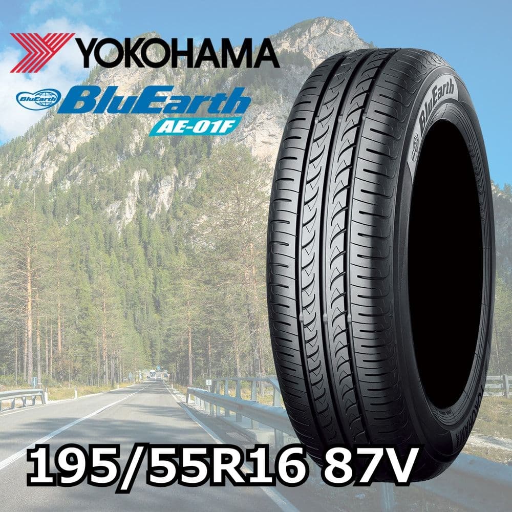 YOKOHAMA BluEarth AE-01F 195/55R16 87V｜うさマートジャパンサービス