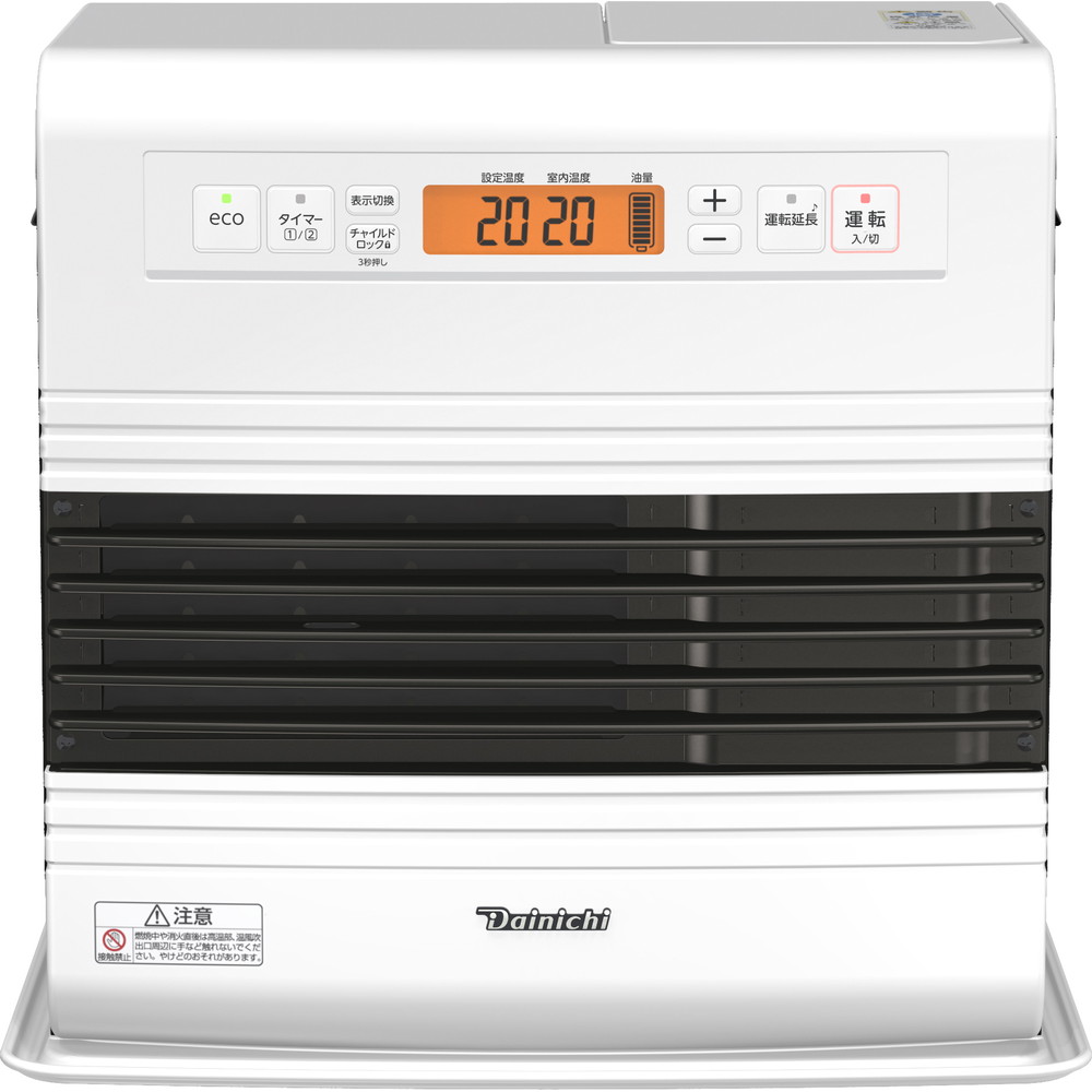 ダイニチ工業 家庭用石油ファンヒーター GR TYPE FW-4724GR(W) スノー