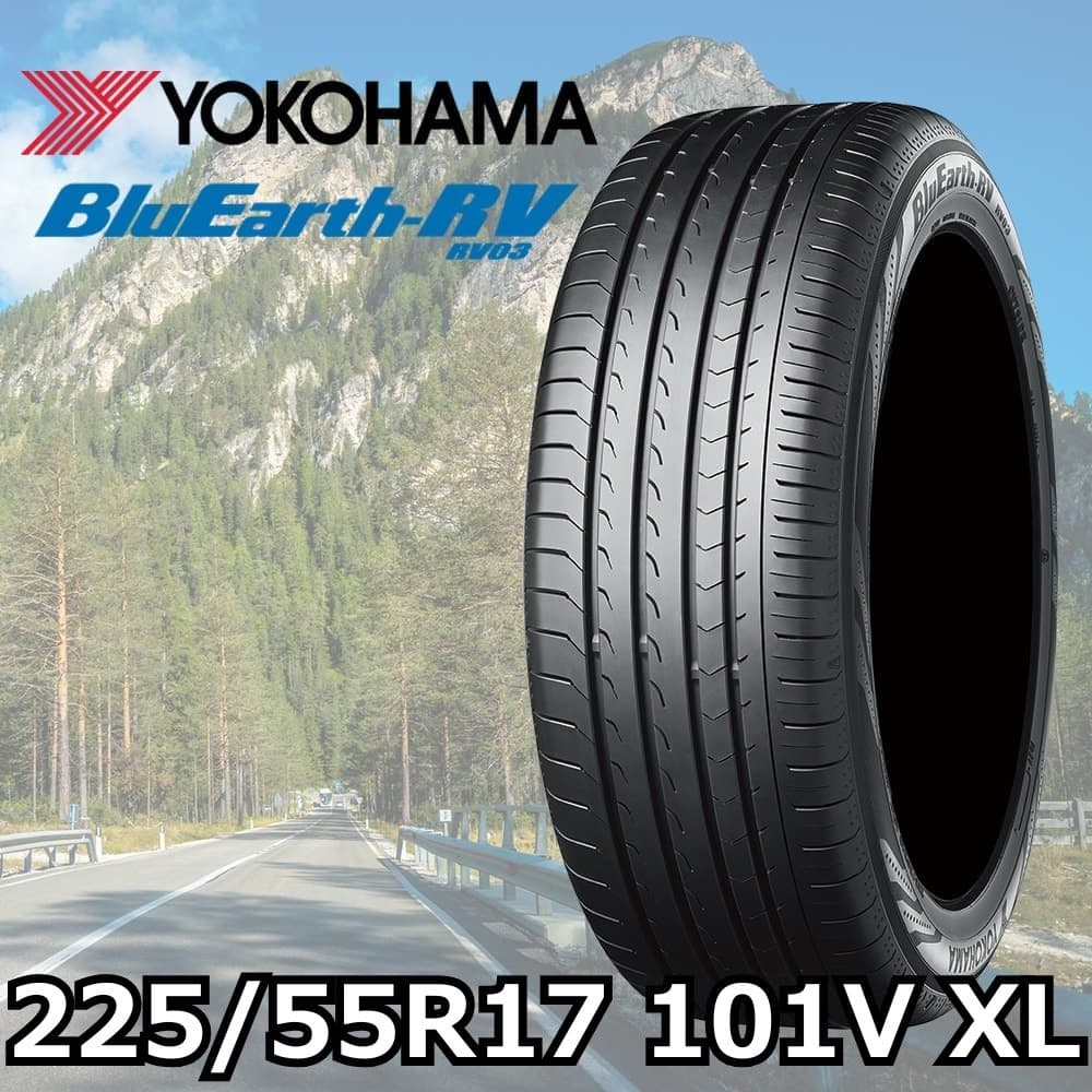 YOKOHAMA BluEarth RV03 225&frasl;55R17 101V XL｜うさマートジャパン