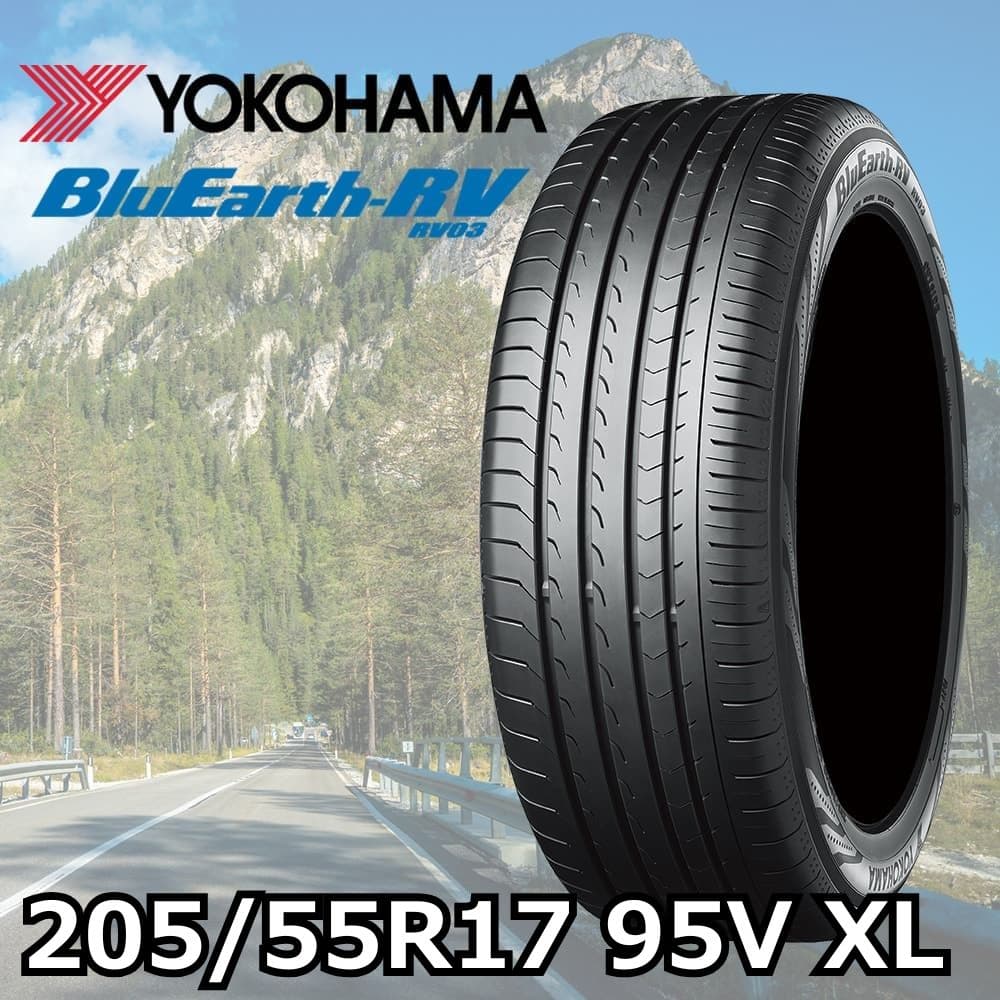 YOKOHAMA BluEarth RV03 205/55R17 95V XL｜うさマートジャパン