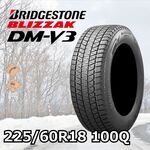 タイヤ 225/60R18 ブリヂストン BLIZZAK DM-V3 2022年製 4本セット 